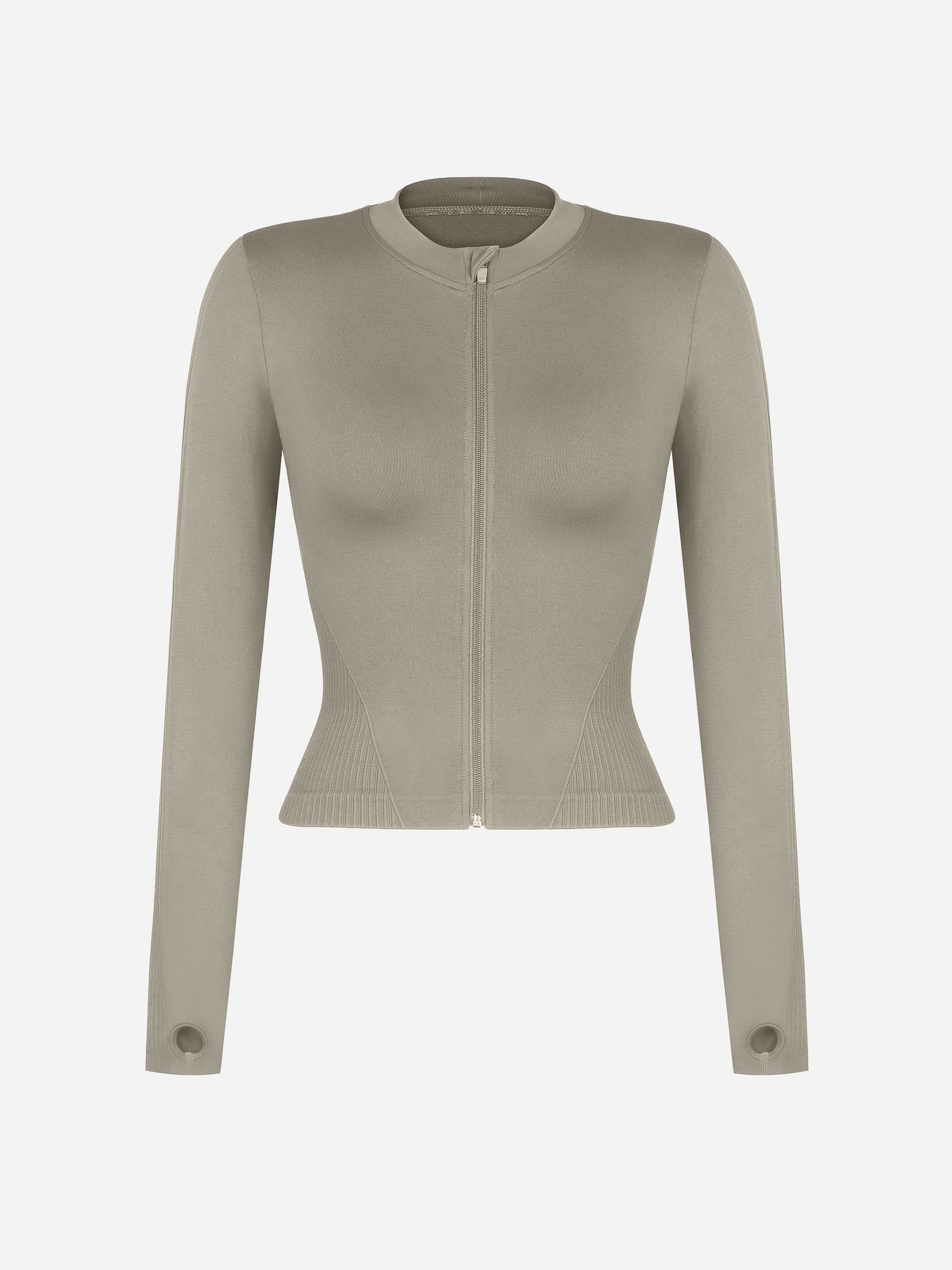 Seamless Long-Sleeve Workout Top
