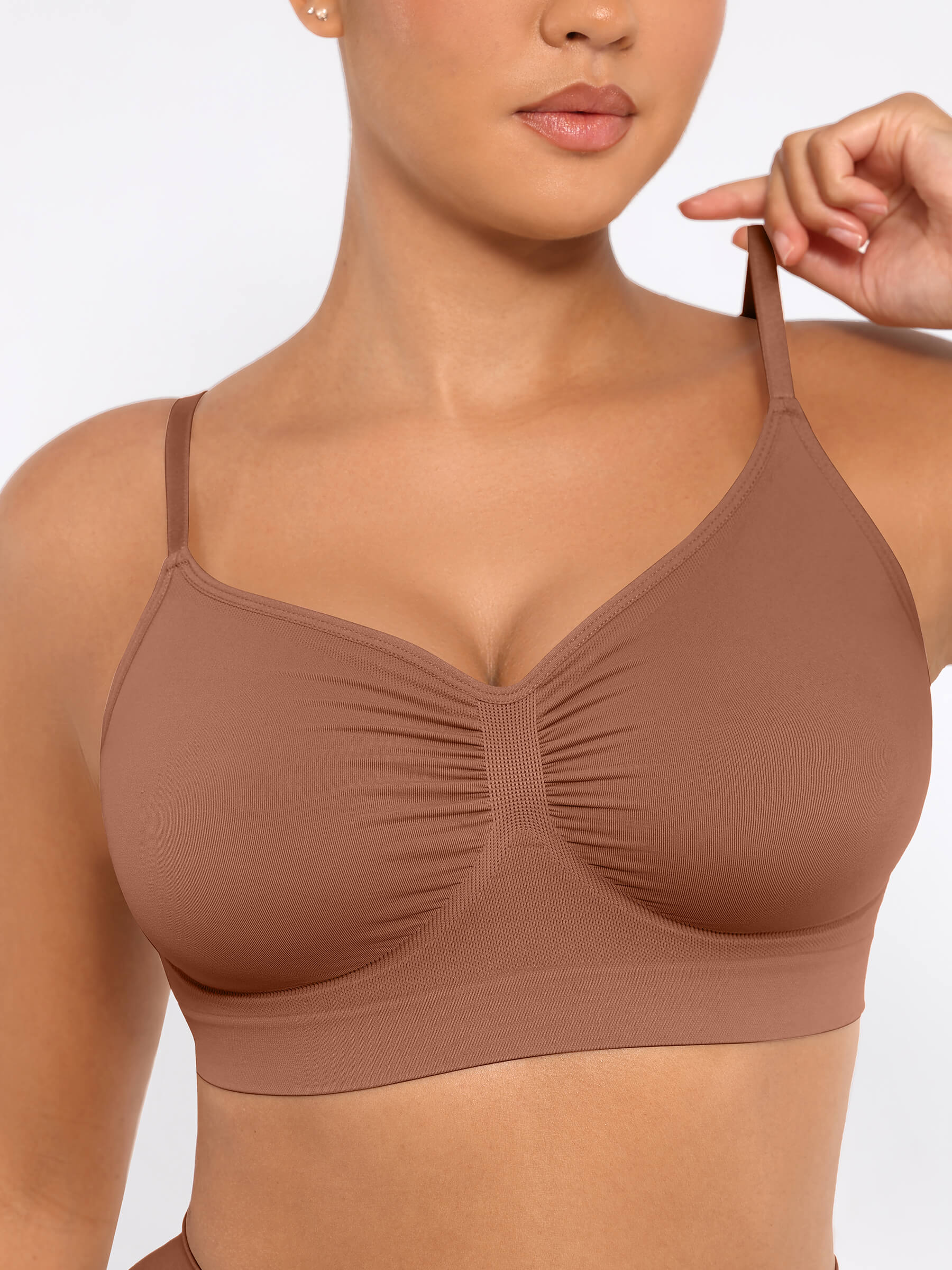 Wireless Bra & Seamless Tummy Control Brief Set
