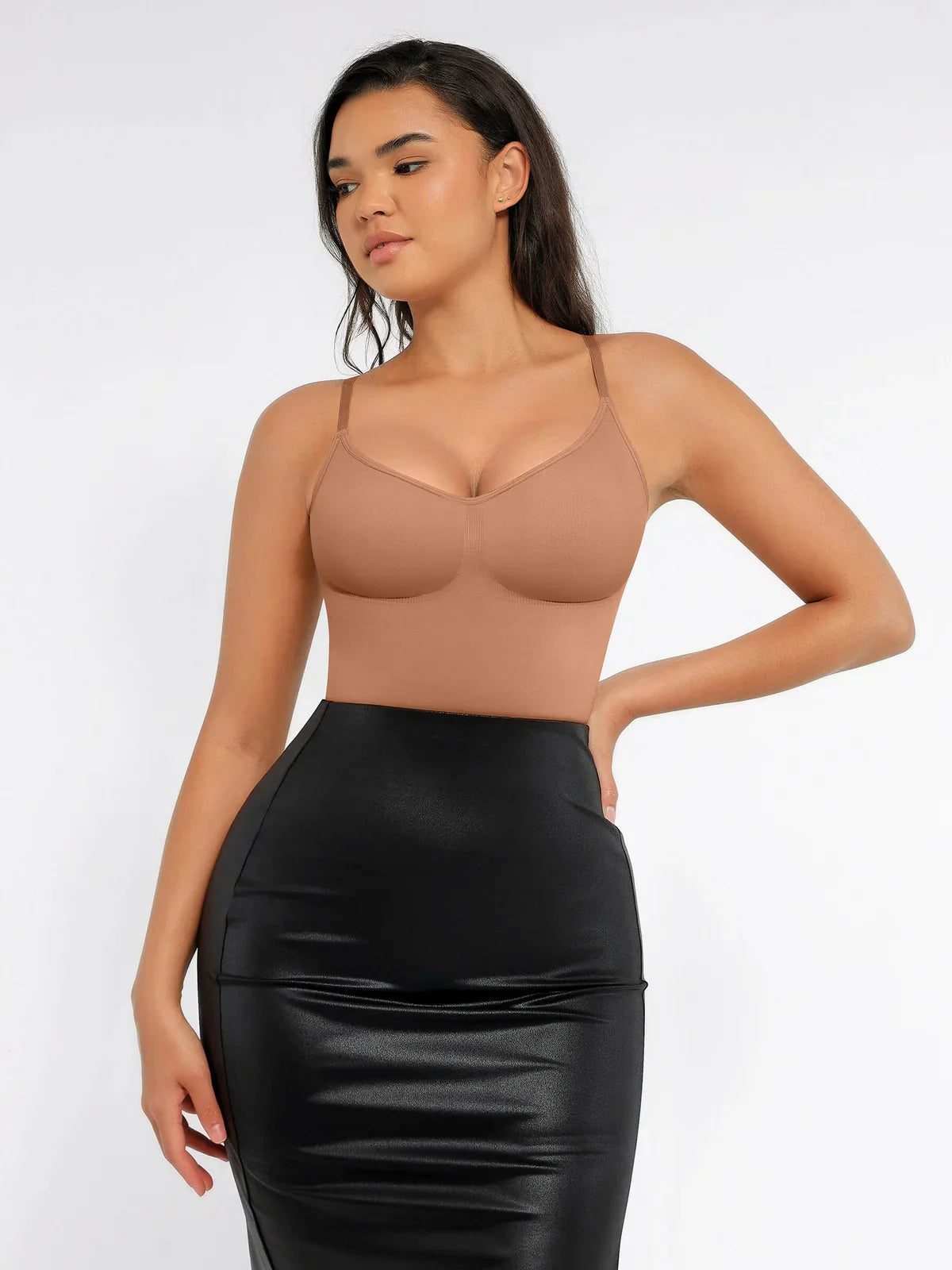 Tummy Control Seamless Thong Bodysuit