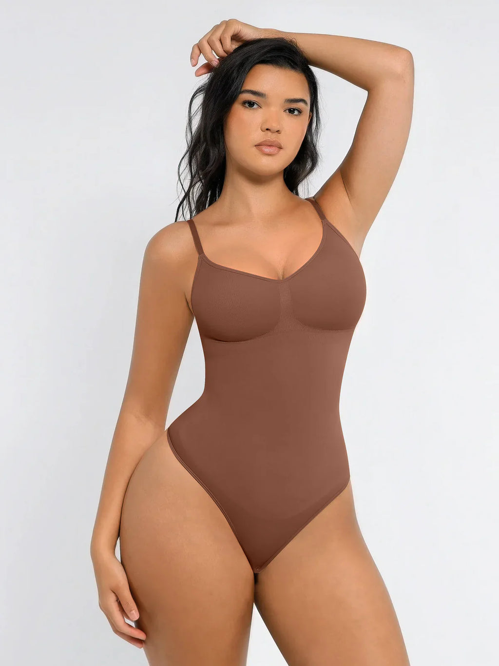 Tummy Control Seamless Thong Bodysuit
