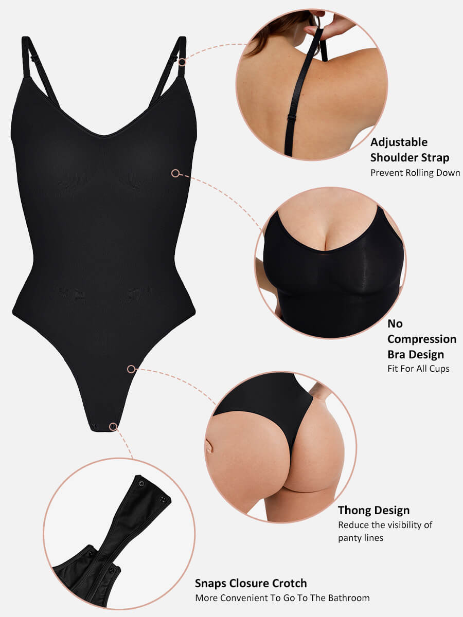 LYA Tummy Control Seamless Bodysuit