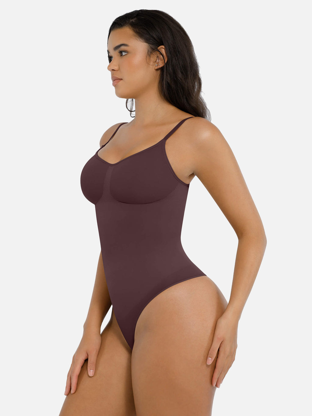 Tummy Control Seamless Thong Bodysuit