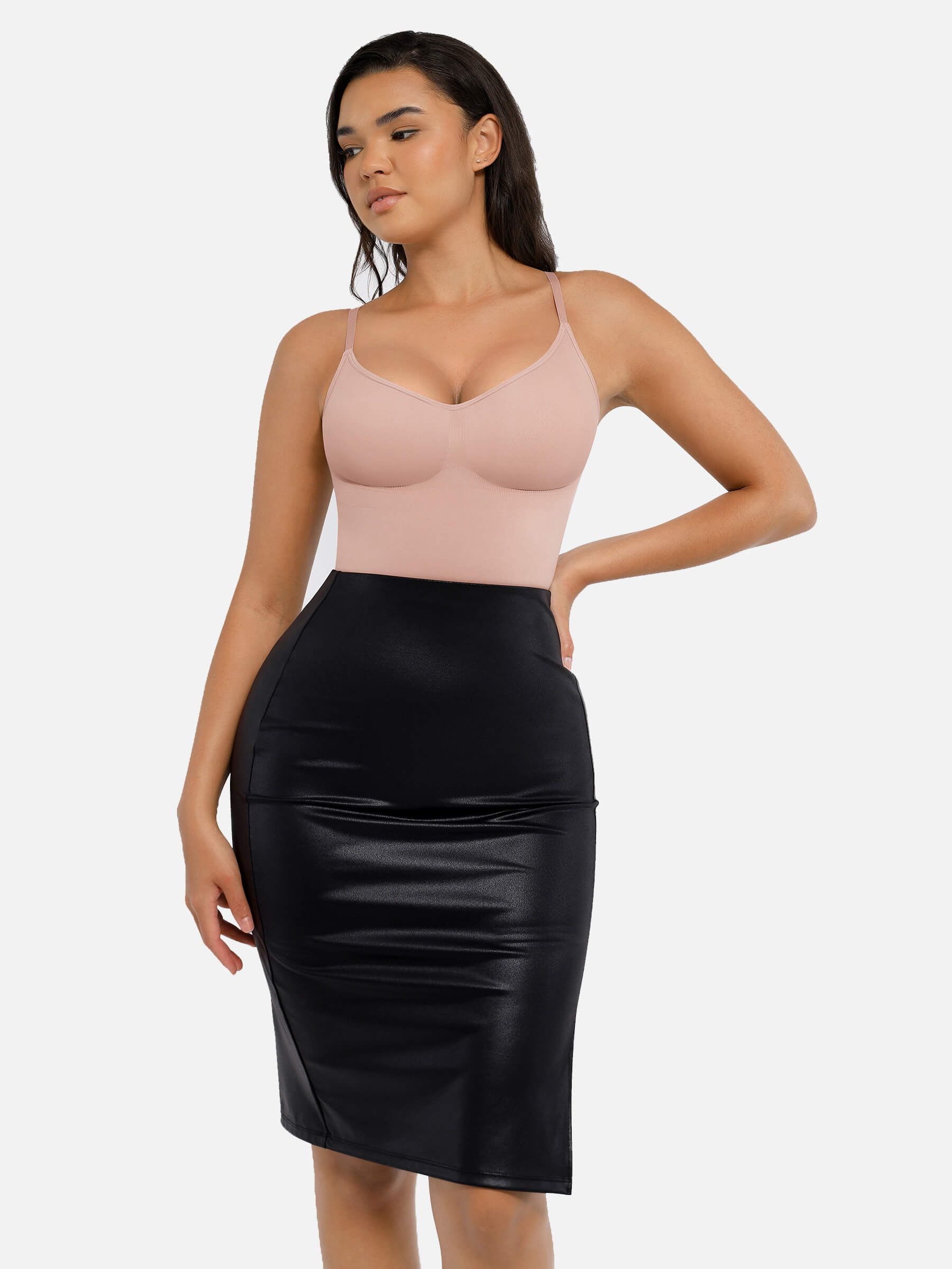 Tummy Control Seamless Thong Bodysuit