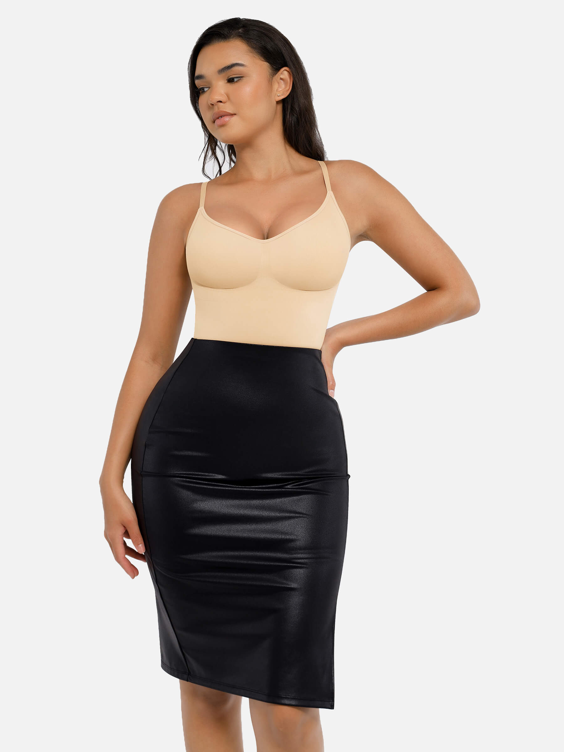 Tummy Control Seamless Thong Bodysuit
