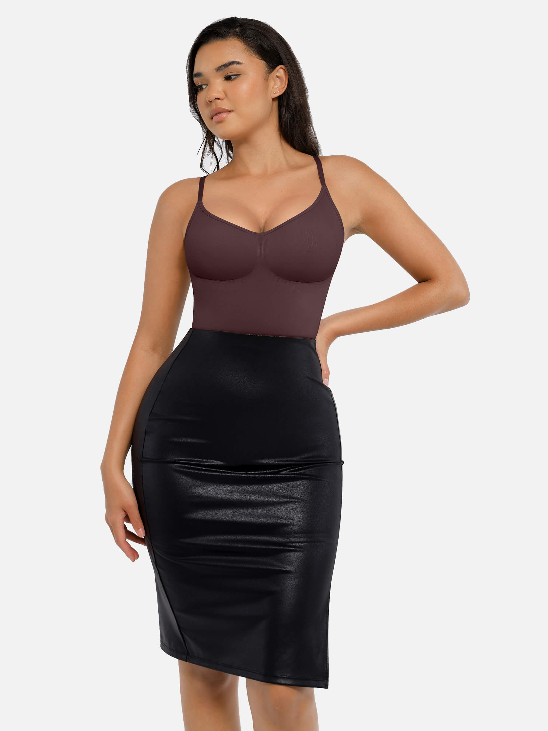 Tummy Control Seamless Thong Bodysuit