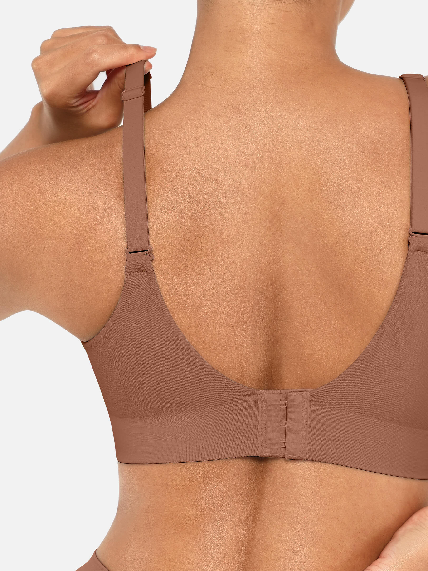 Wireless Push-Up Seamless Comfort Full Coverage Bra