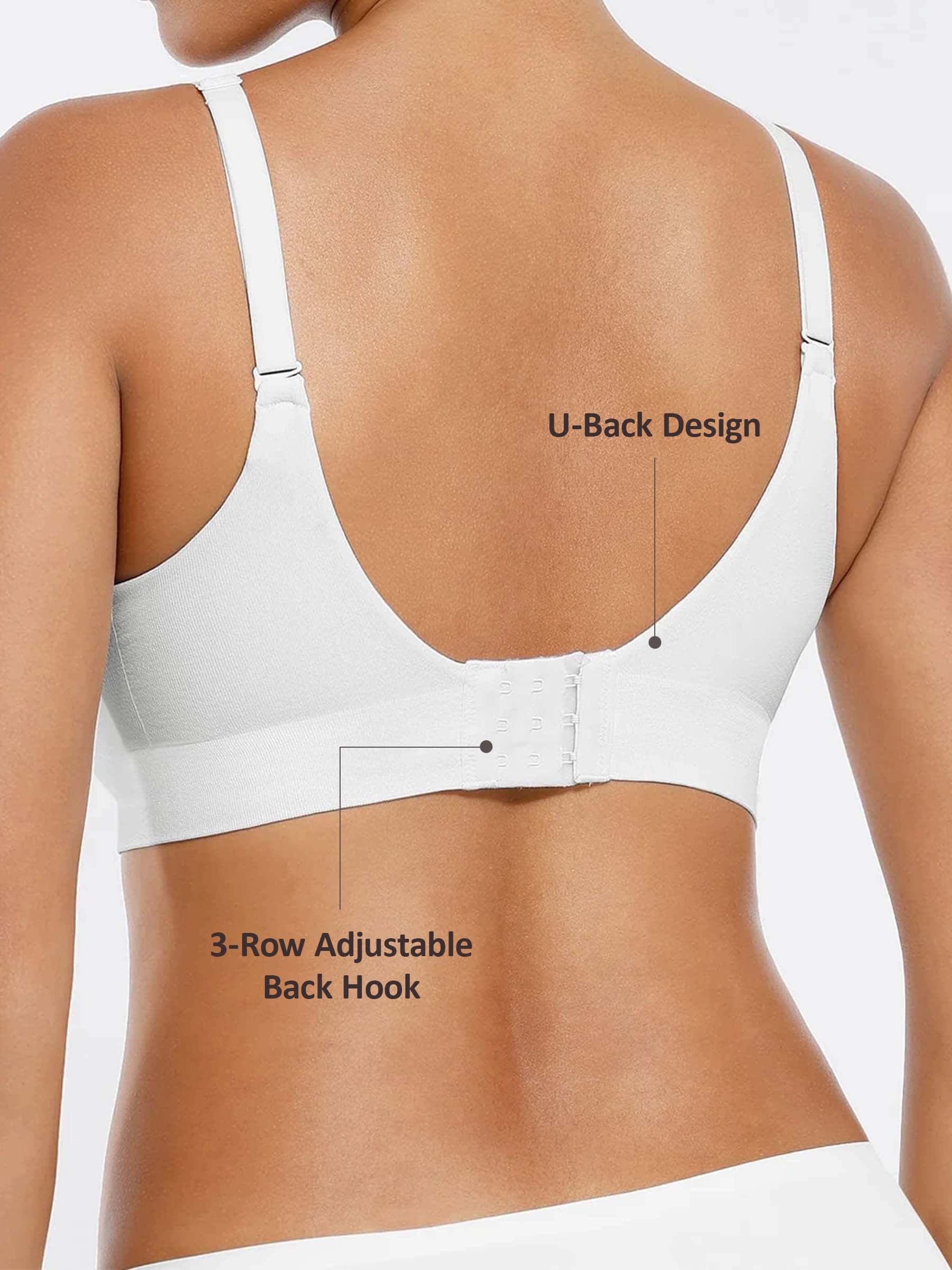 Wireless Push-Up Seamless Comfort Full Coverage Bra