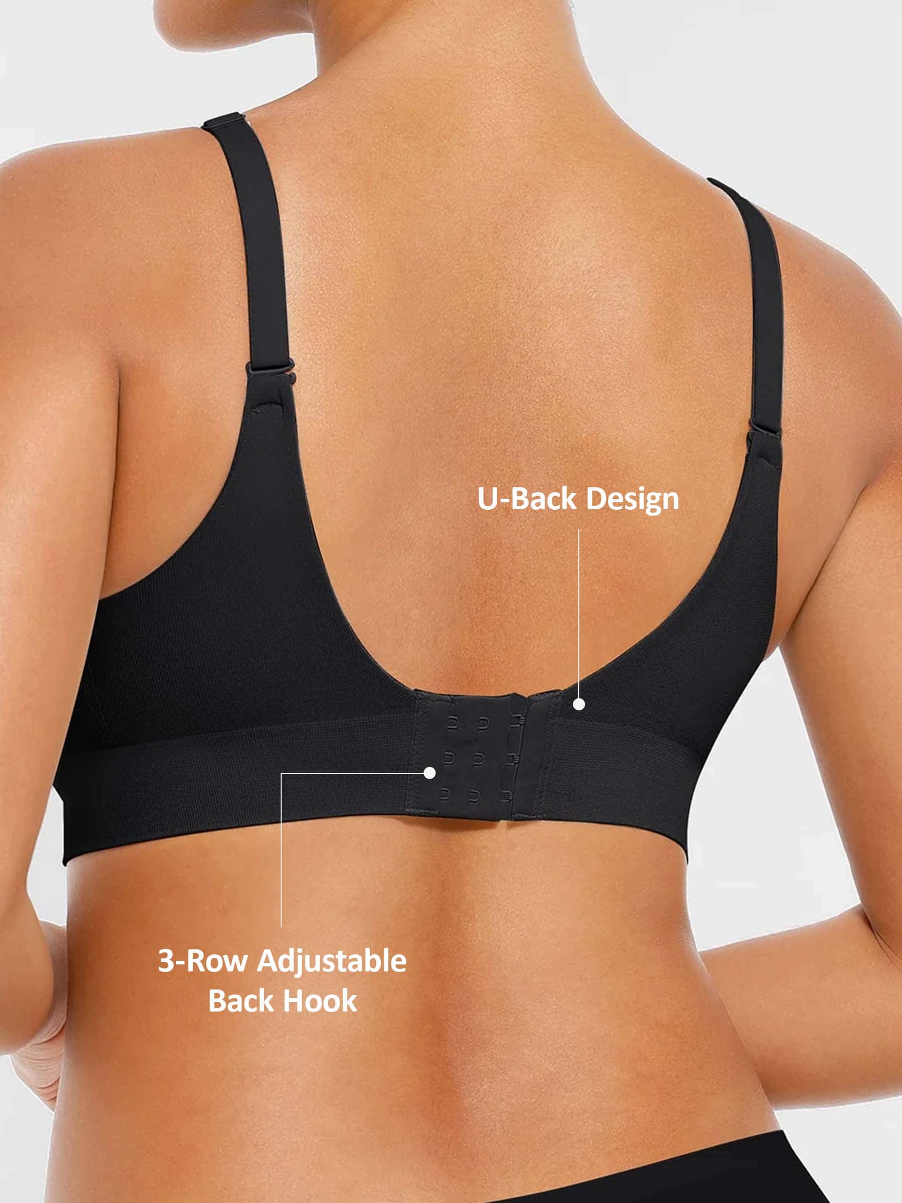Wireless Push-Up Seamless Comfort Full Coverage Bra