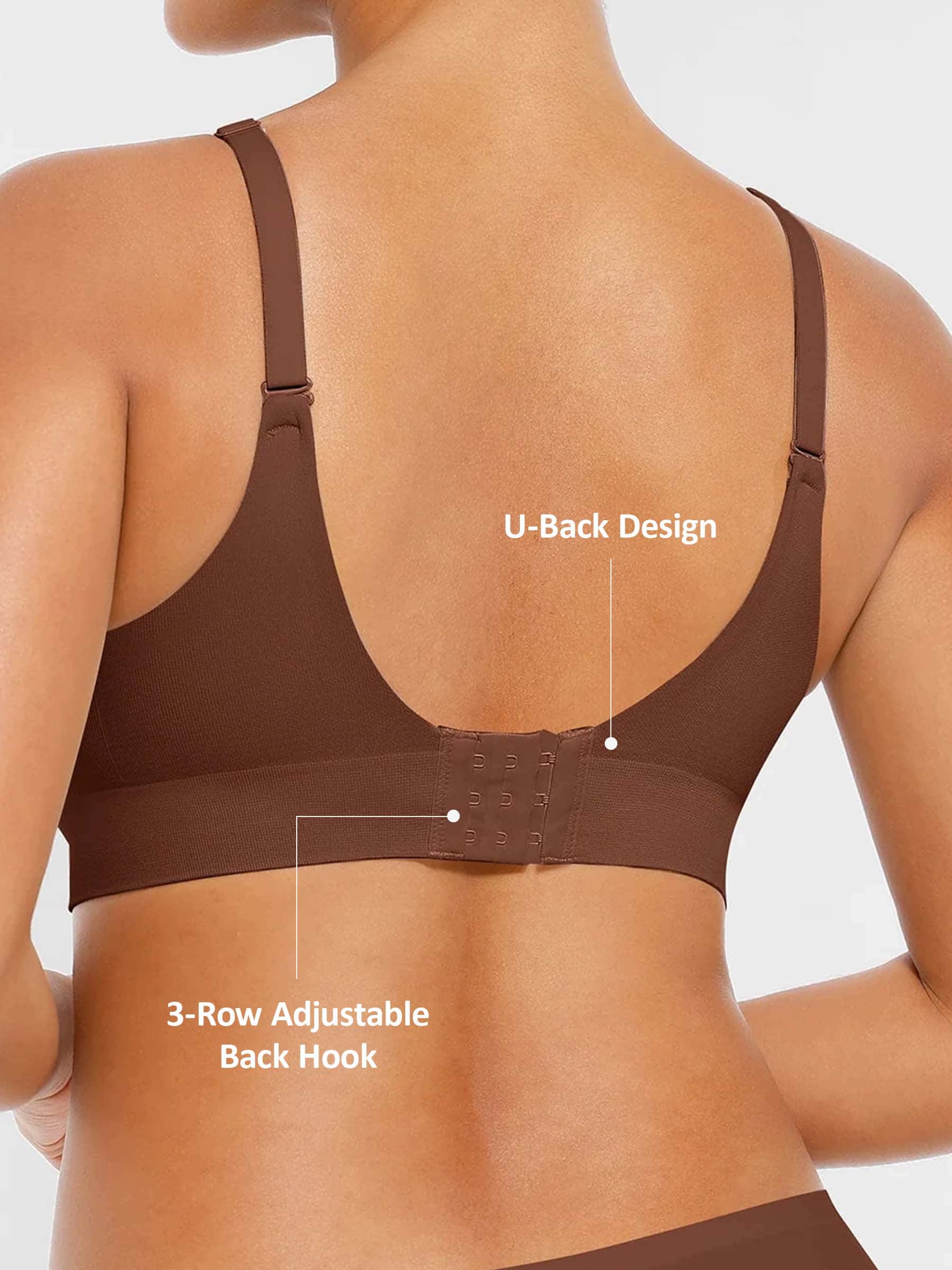 Wireless Push-Up Seamless Comfort Full Coverage Bra
