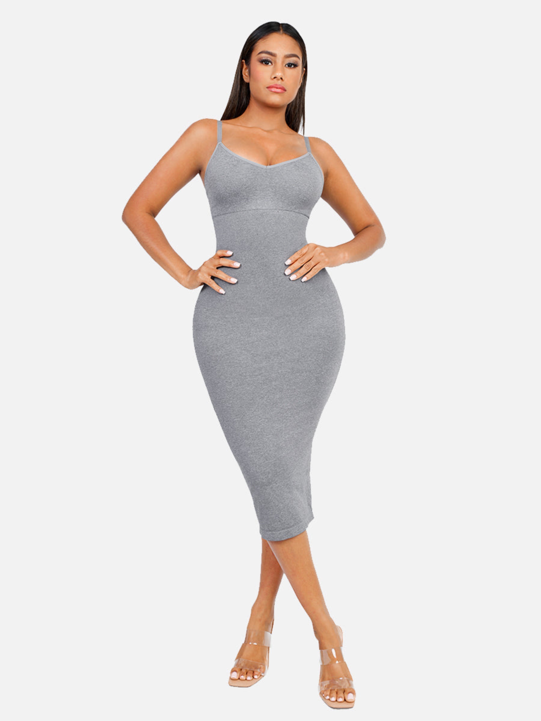 Seamless Midi Body Shaper Dress